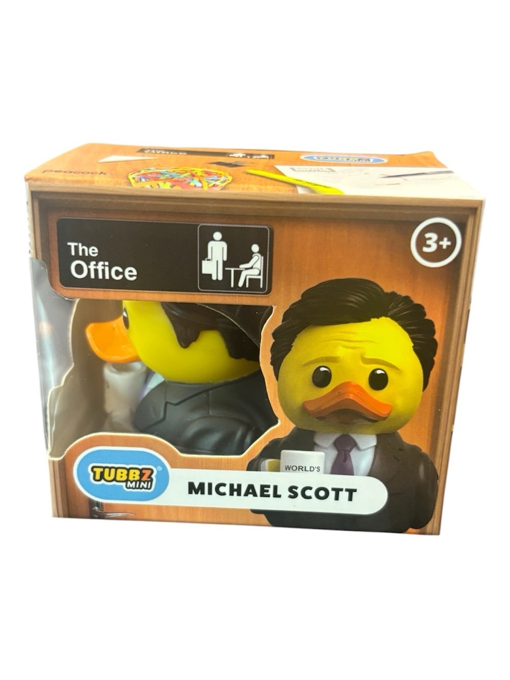 Michael Scott Rubber Duck - Yellow